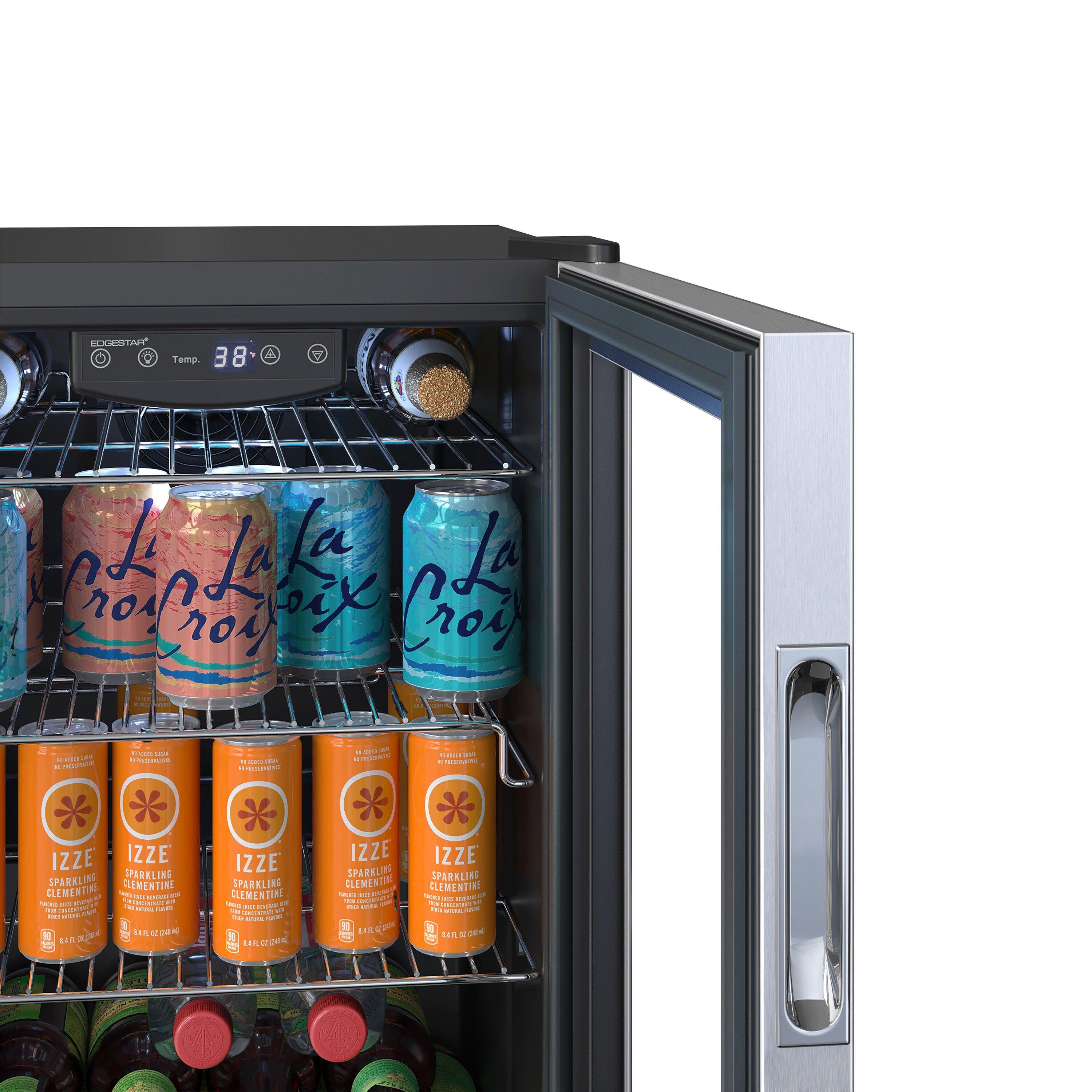 Edgestar Stainless Steel 17 in. 4.61 cu. ft. Beverage Cooler 