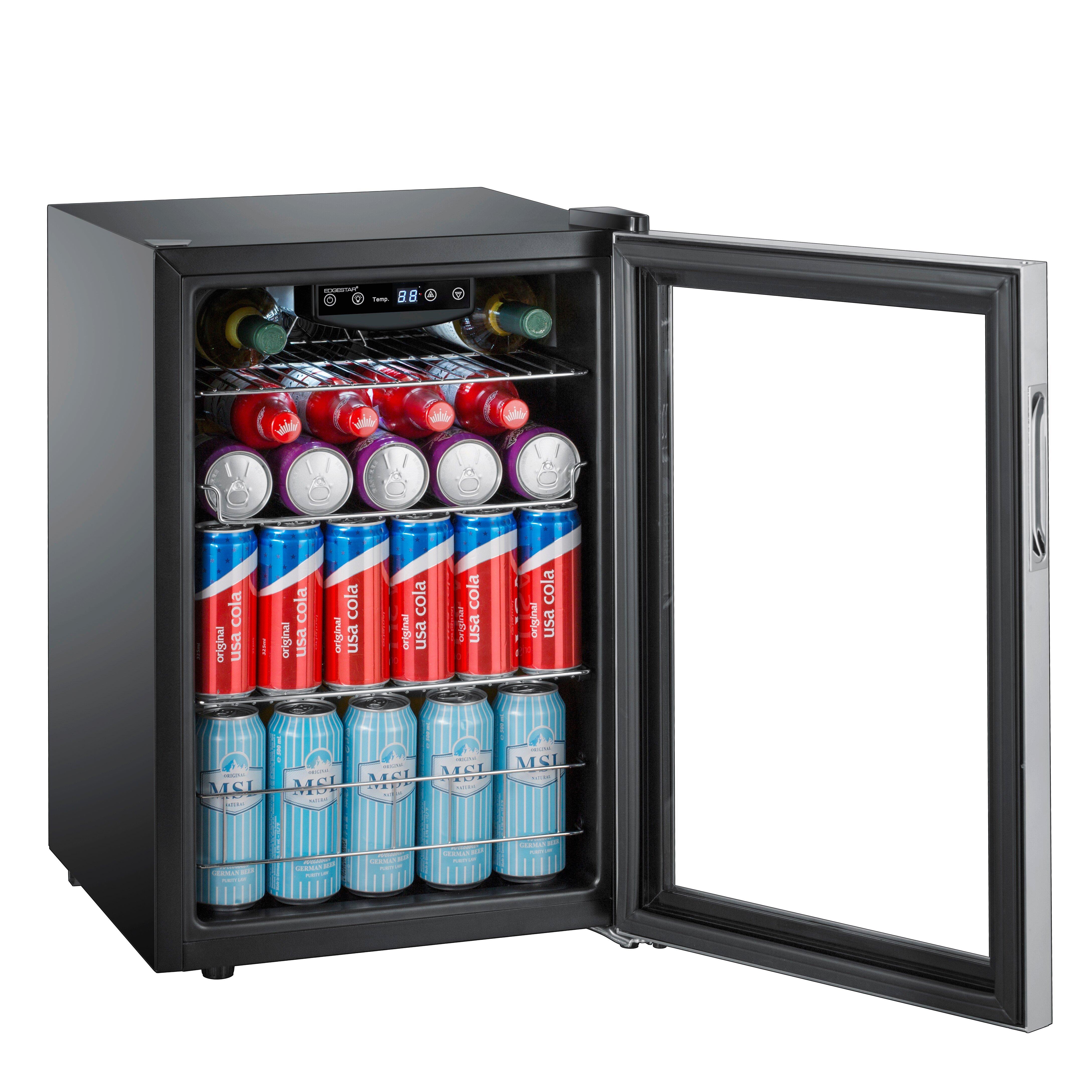 Edgestar Stainless Steel 17 in. 4.61 cu. ft. Beverage Cooler 