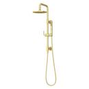 Single Handle Single Function Shower Column Trim Only in Brushed Gold
