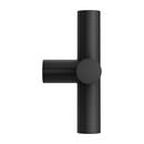 Pfister Matte Black 3-1/8 in. Metal Cross Handle 