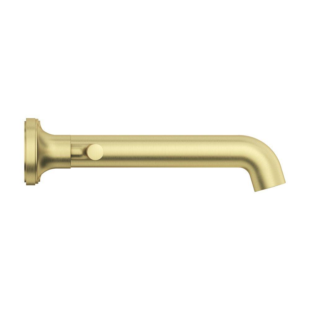 Pfister Brushed Gold Two Handle Widespread Wall Mount Bathroom Sink Faucet 
