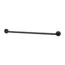 Pfister Matte Black 24 in. Towel Bar 