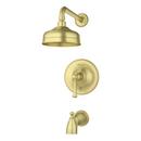 One Handle Single Function Bathtub & Shower Faucet in Brushed Gold (Trim Only)