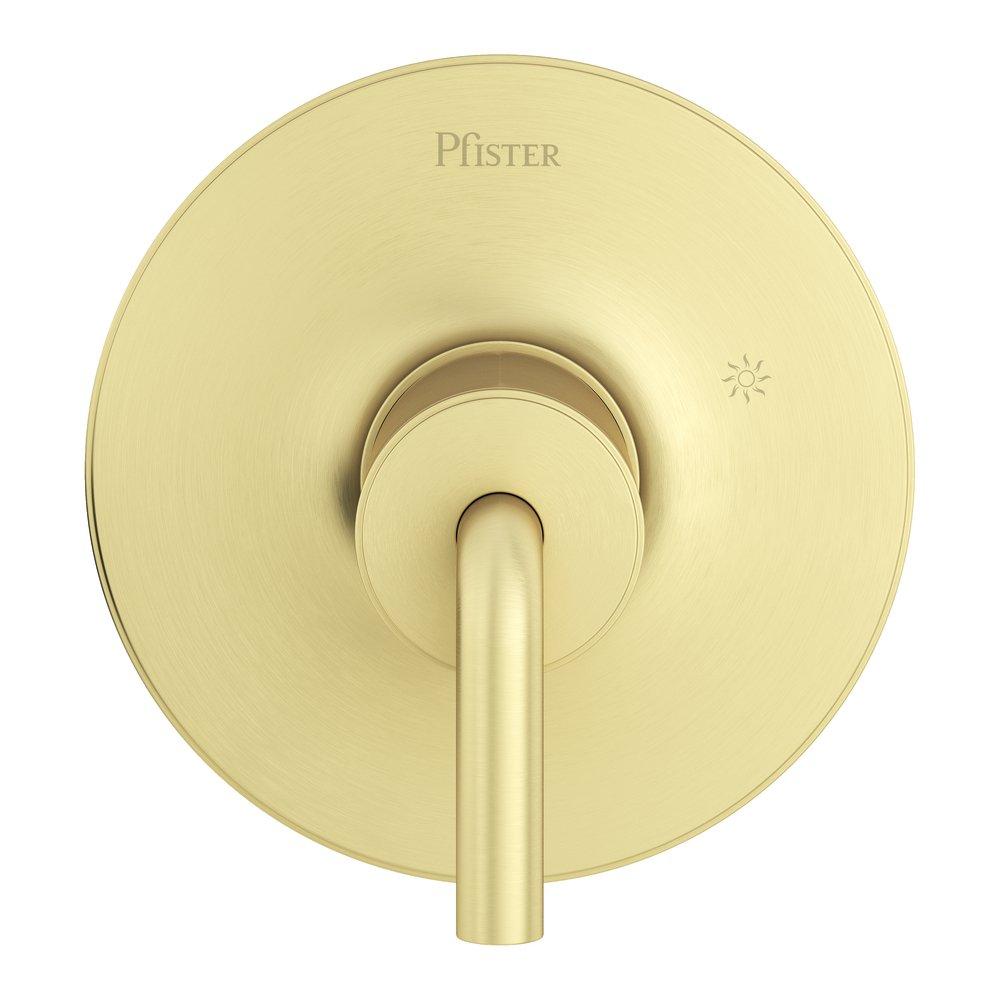 Pfister Brushed Gold Single Handle Single Function Shower Faucet Trim Only 