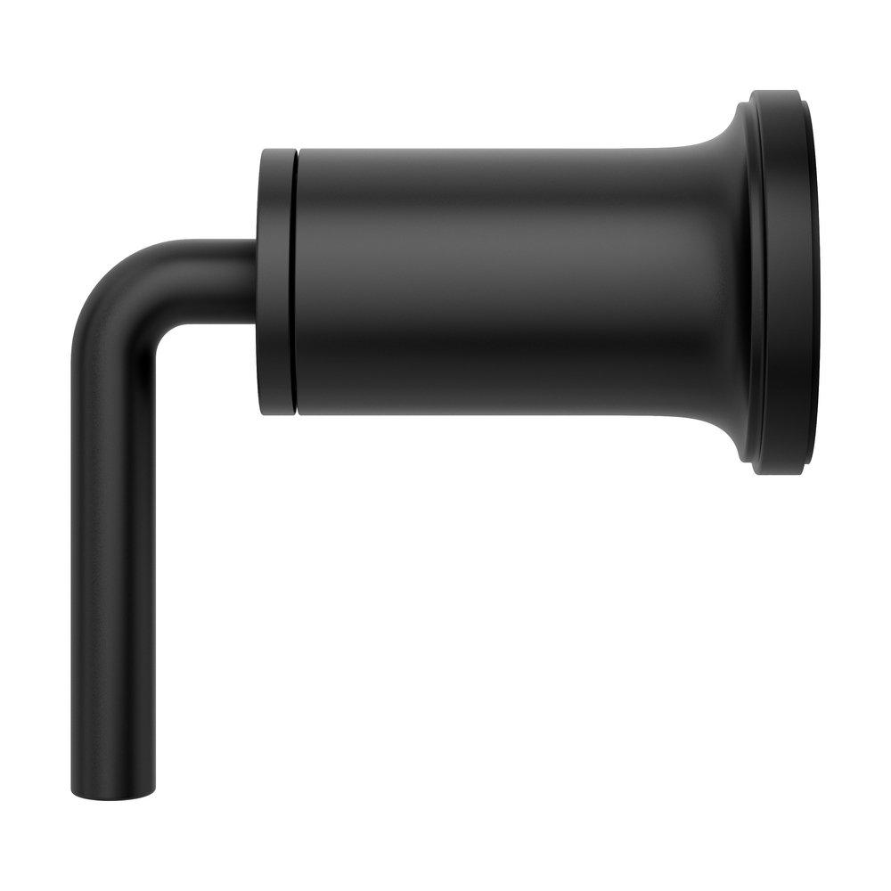 Pfister Matte Black Single Handle Metal Diverter Trim for 015-2WDX and 015-4WDX 