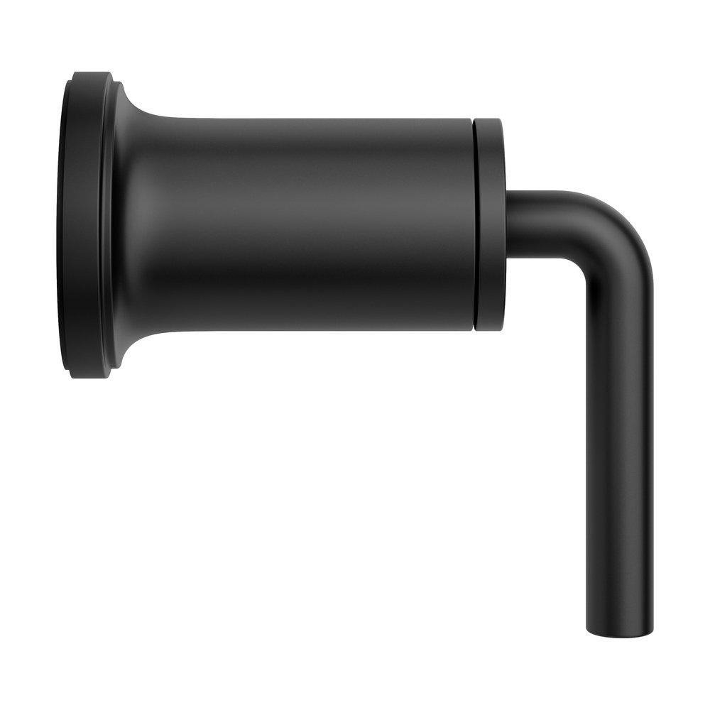 Pfister Matte Black Single Handle Metal Diverter Trim for 015-2WDX and 015-4WDX 