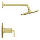 Pfister Brushed Gold Single Handle Single Function Shower Trim Only 