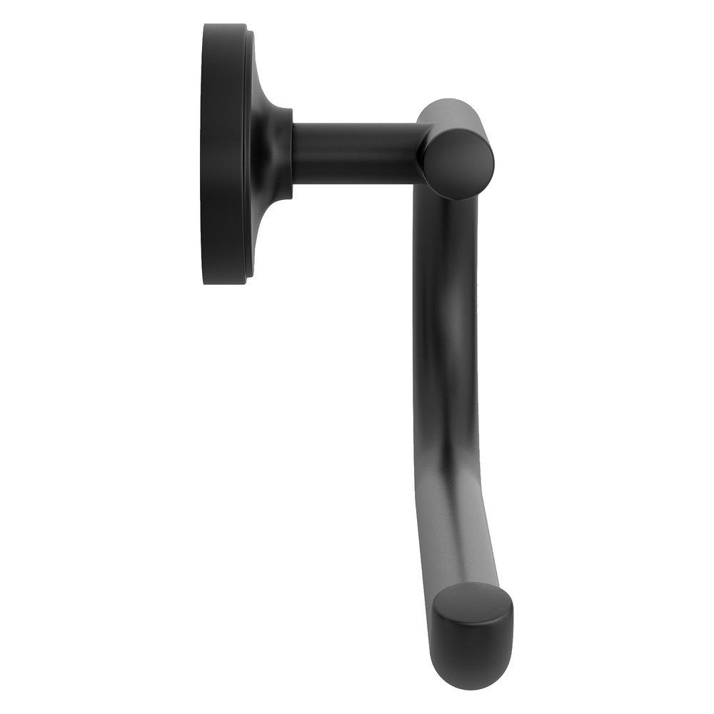 Pfister Matte Black Oval Open Towel Ring 