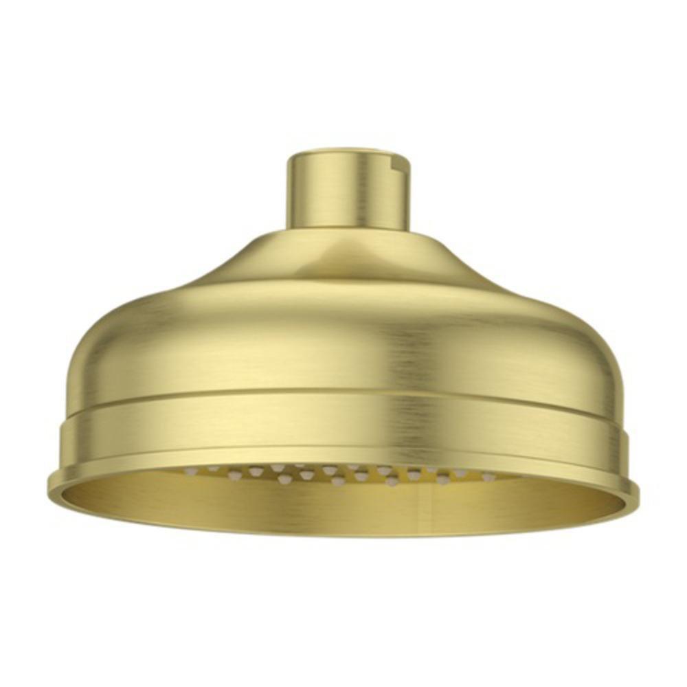 Pfister Brushed Gold Single Function Raincan Showerhead 