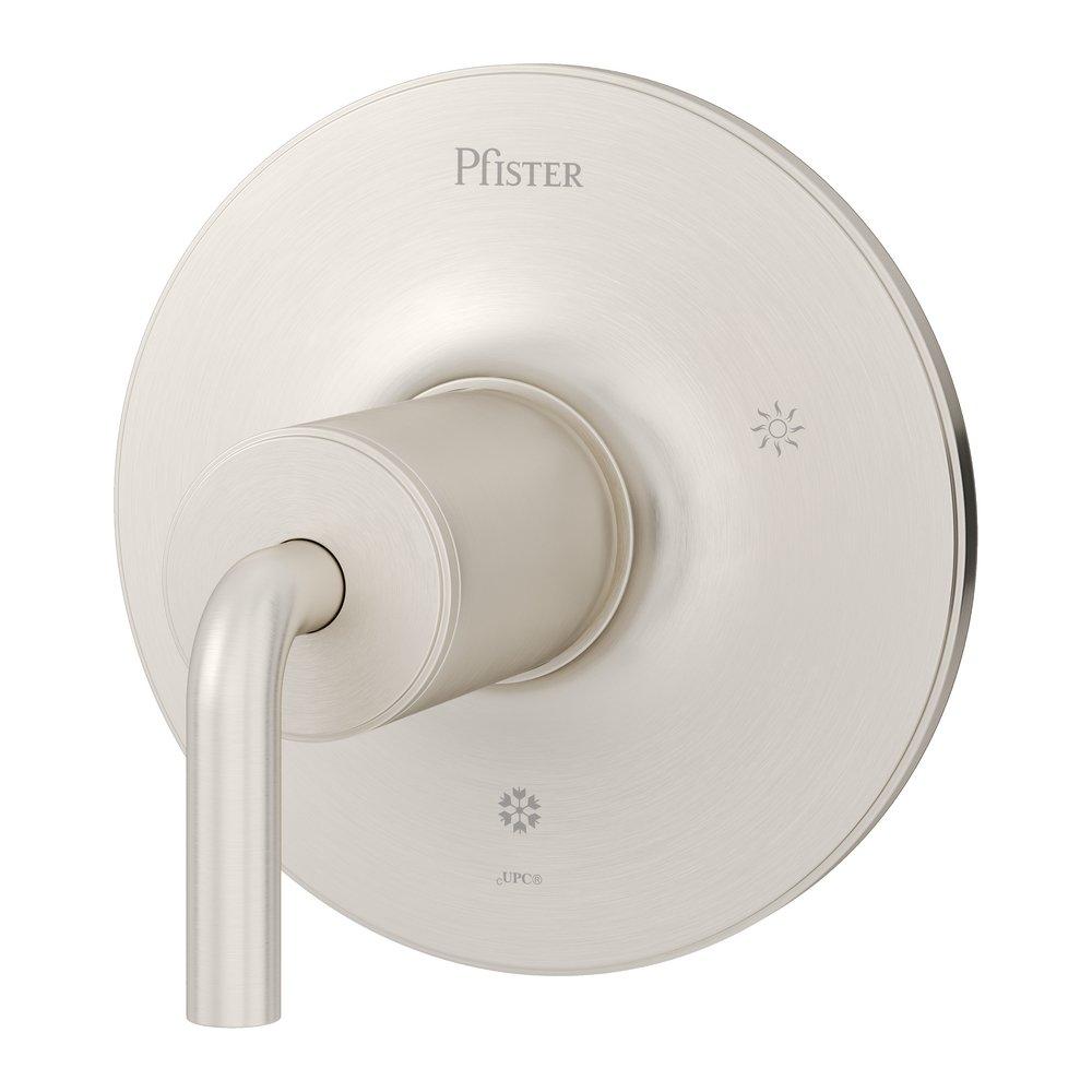Pfister Brushed Nickel Single Handle Single Function Shower Faucet Trim Only 