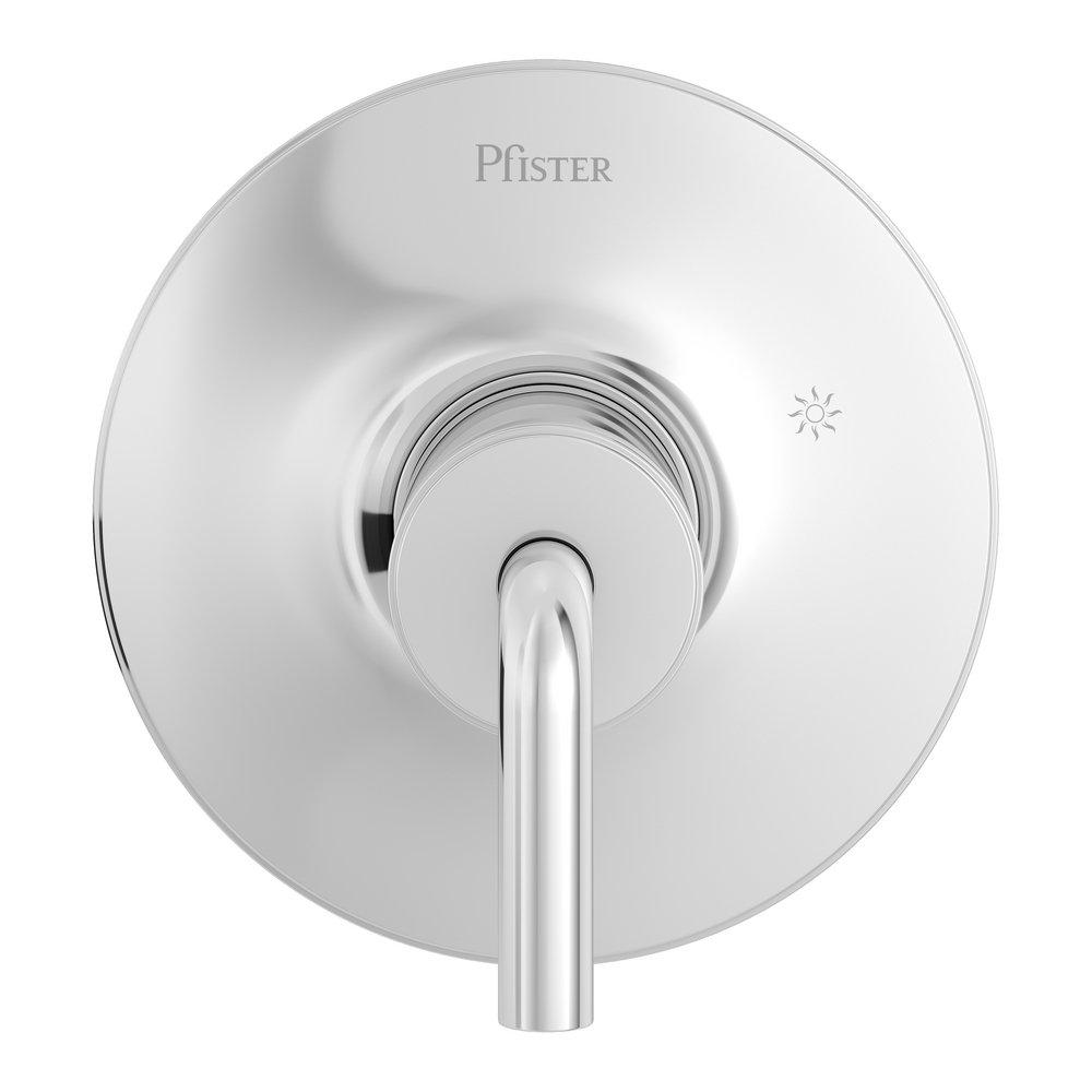 Pfister Polished Chrome Single Handle Single Function Shower Faucet Trim Only 