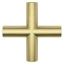 Pfister Brushed Gold 3-1/8 in. Metal Cross Handle 