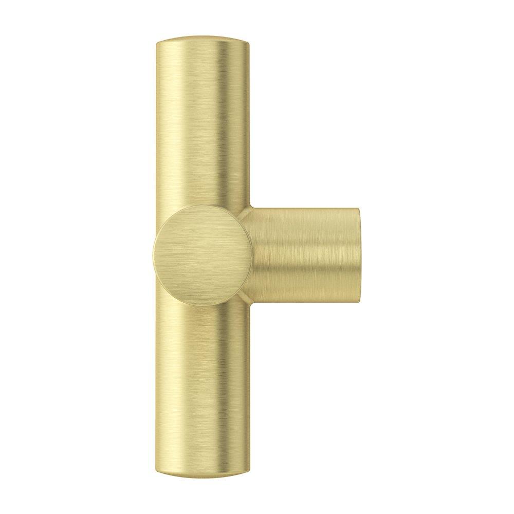 Pfister Brushed Gold 2-5/16 in. Metal Cross Handle 