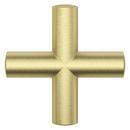 Pfister Brushed Gold 2-5/16 in. Metal Cross Handle 