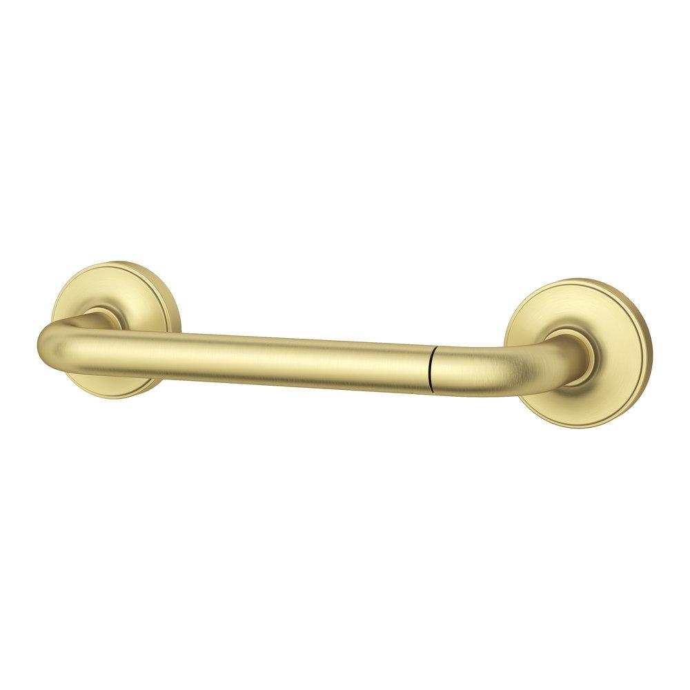 Pfister Brushed Gold Wall Mount Toilet Paper Holder 