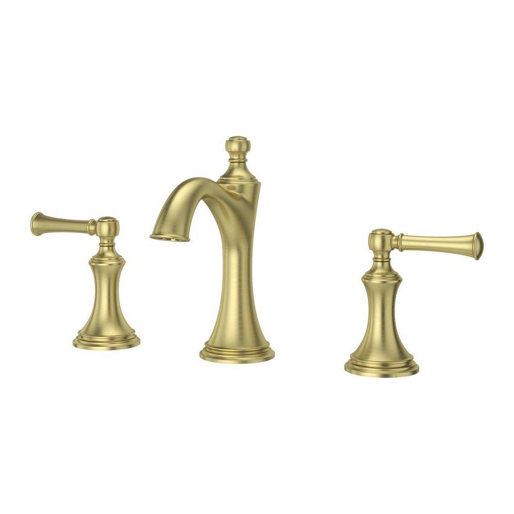 Pfister Brushed Gold Two Handle Widespread Bathroom Sink Faucet 
