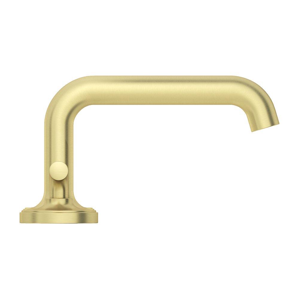Pfister Brushed Gold Two Handle Widespread Bathroom Sink Faucet 