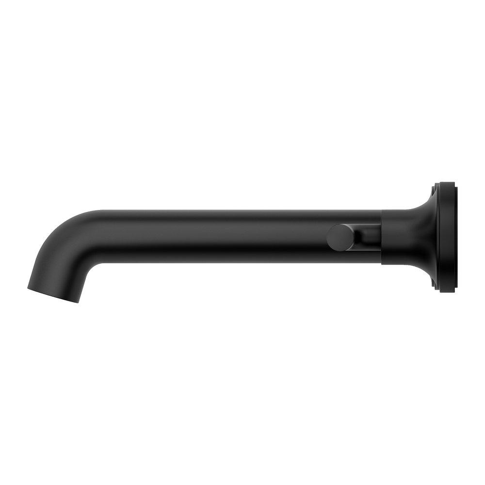 Pfister Matte Black Two Handle Widespread Wall Mount Bathroom Sink Faucet 