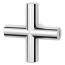 2-5/16 in. Metal Cross Handle in Polished Chrome