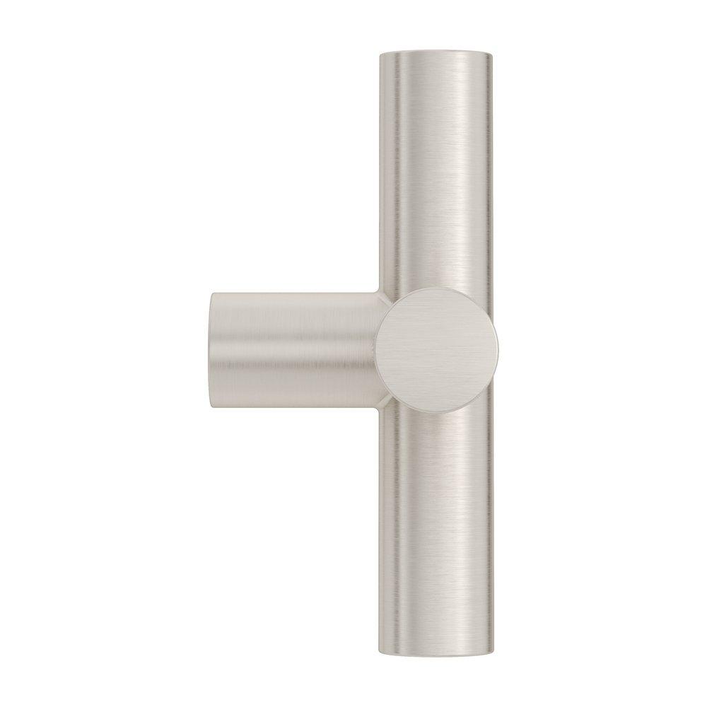 Pfister Brushed Nickel 3-1/8 in. Metal Cross Handle 