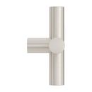 Pfister Brushed Nickel 3-1/8 in. Metal Cross Handle 