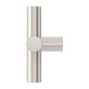 Pfister Brushed Nickel 3-1/8 in. Metal Cross Handle 