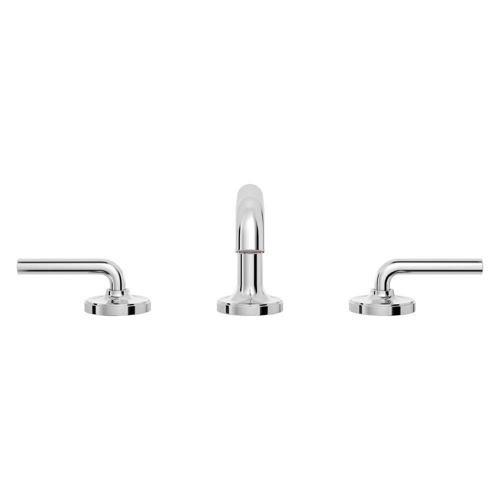 Pfister Polished Chrome Two Handle Widespread Bathroom Sink Faucet 