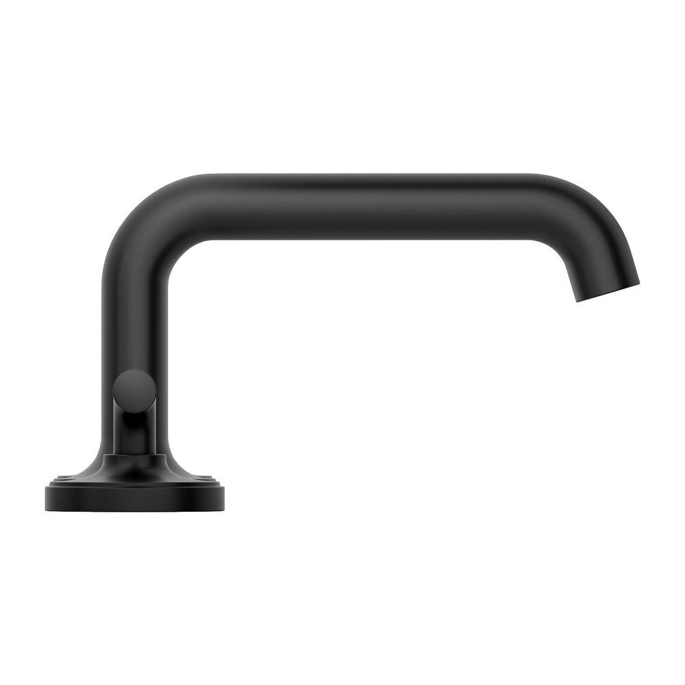 Pfister Matte Black Two Handle Widespread Bathroom Sink Faucet 