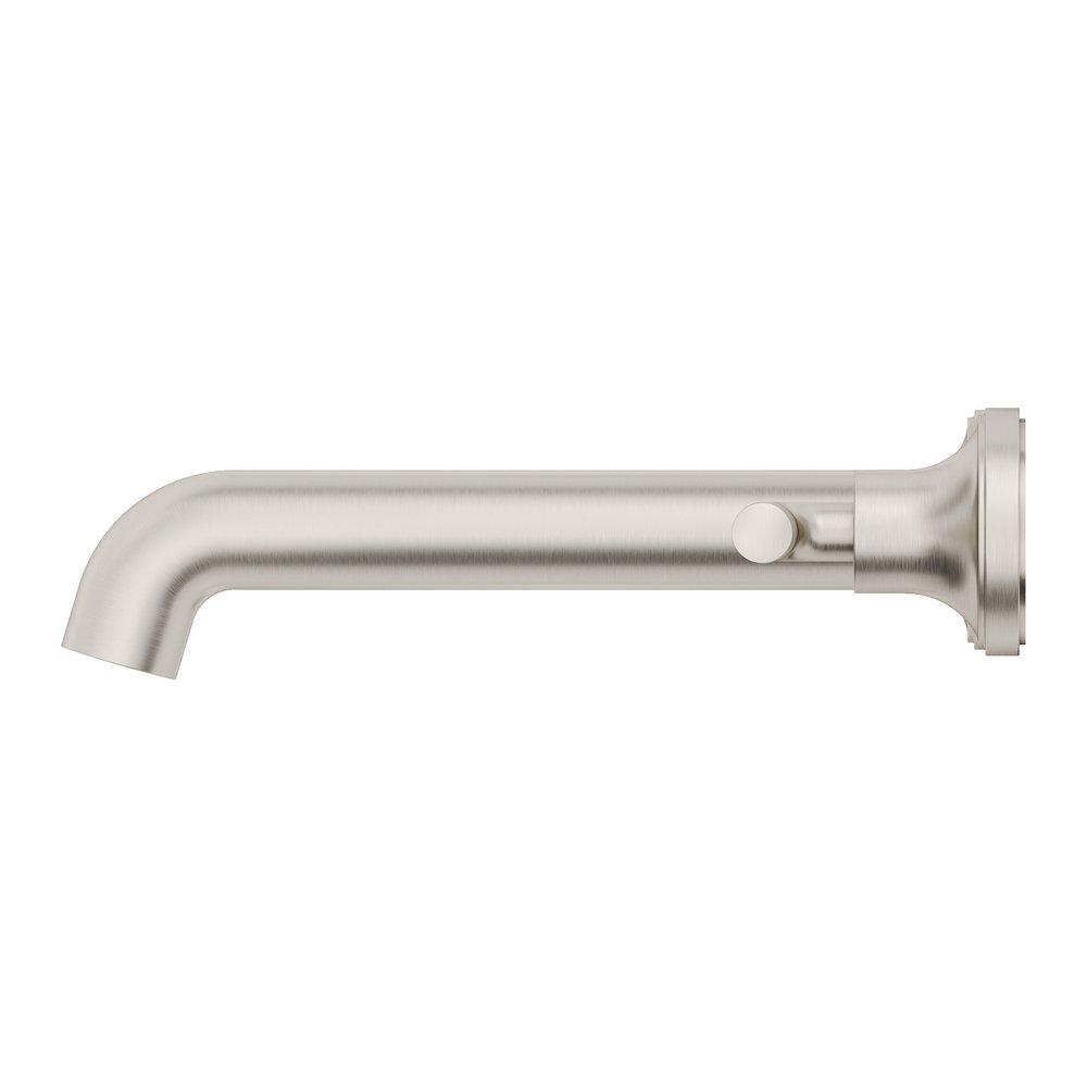 Pfister Brushed Nickel Two Handle Widespread Wall Mount Bathroom Sink Faucet 