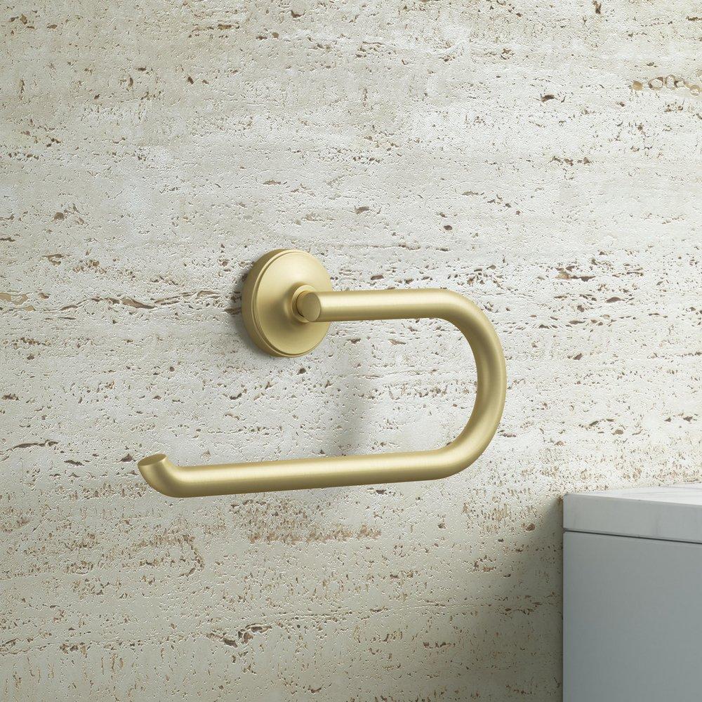 Pfister Brushed Gold Oval Open Towel Ring 