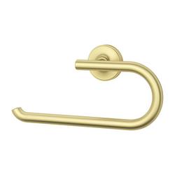 Oval Open Towel Ring in Brushed Gold