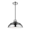 Millennium Lighting Polished Nickel 200W 1-Light Medium E-26 Incandescent Pendant 