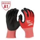 Cut Level 1 Nitrile Dipped Gloves (Medium) 12 pack