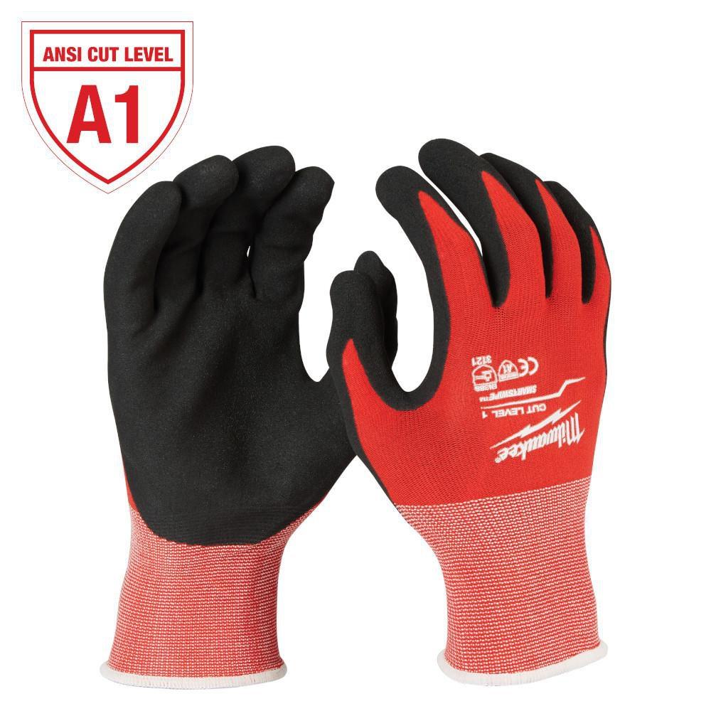 Milwaukee&reg; Black Nylon Dipped Gloves (Pack of 12) 