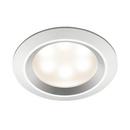 3-1/2 x 4-1/64 in. 27.6W LED Recessed Light in Satin Aluminum