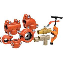 1-1/2 x 1-1/4 in. Orange Enamel Female Reducing Coupling