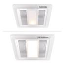 Miseno White Bathroom Exhaust Fan in White 