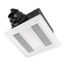 Miseno White Bathroom Exhaust Fan in White 