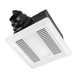 110 CFM Bathroom Exhaust Fan in White