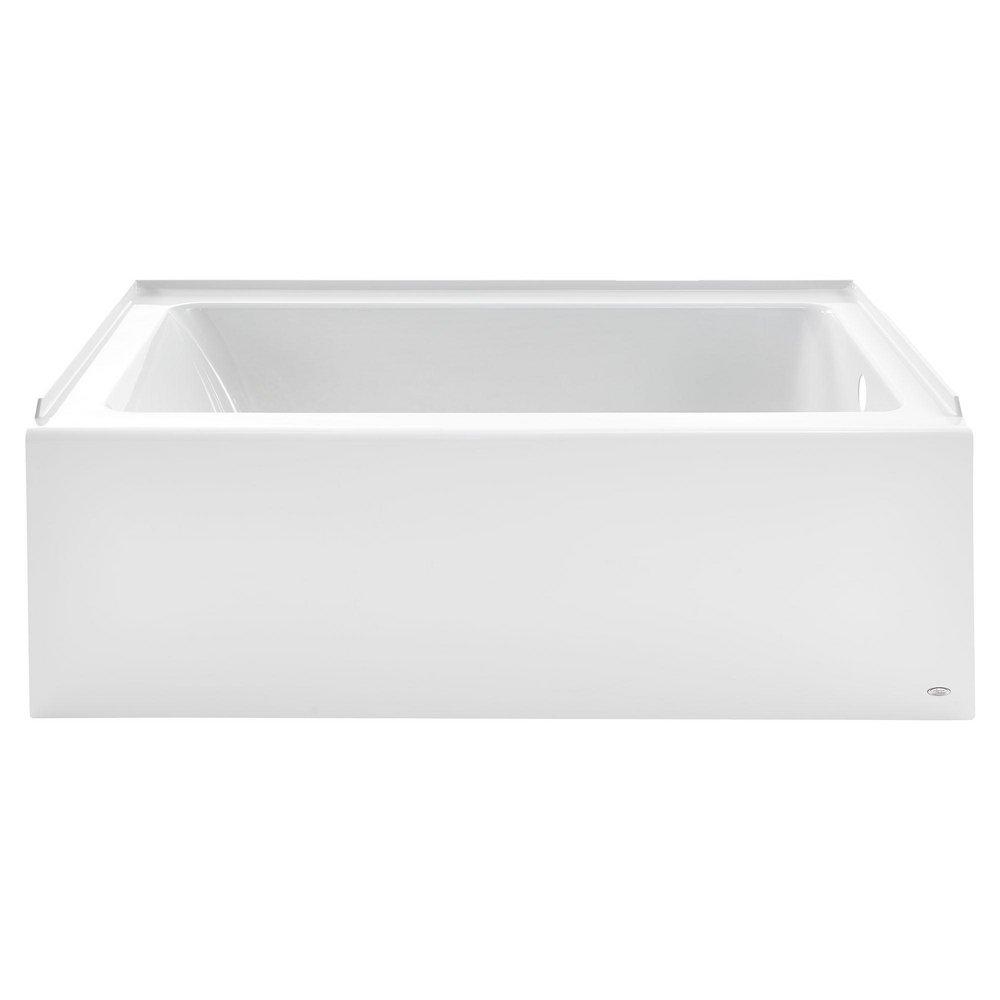 American Standard White 60 x 32 in. Soaker Alcove Bathtub Right Drain 