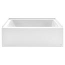 American Standard White 60 x 32 in. Soaker Alcove Bathtub Right Drain 