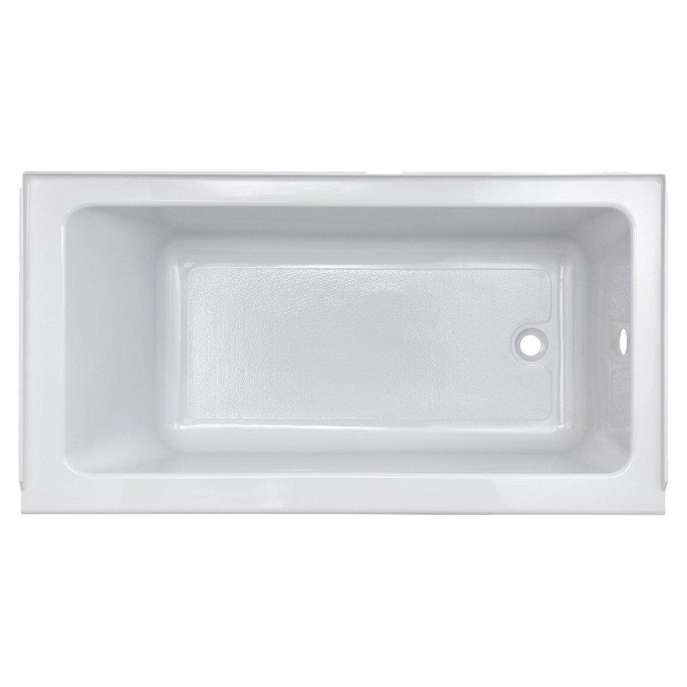 American Standard Bathing White 60 x 32 in. Soaker Alcove Bathtub Right Drain 