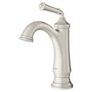 American Standard Brushed Nickel Single Handle Monoblock Bathroom Sink Faucet 
