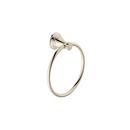 Round Open Towel Ring in Polished Nickel