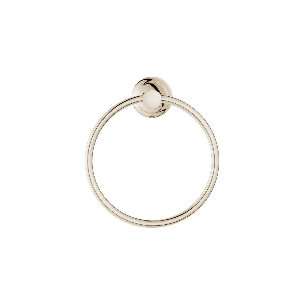 American Standard Polished Nickel Round Open Towel Ring 
