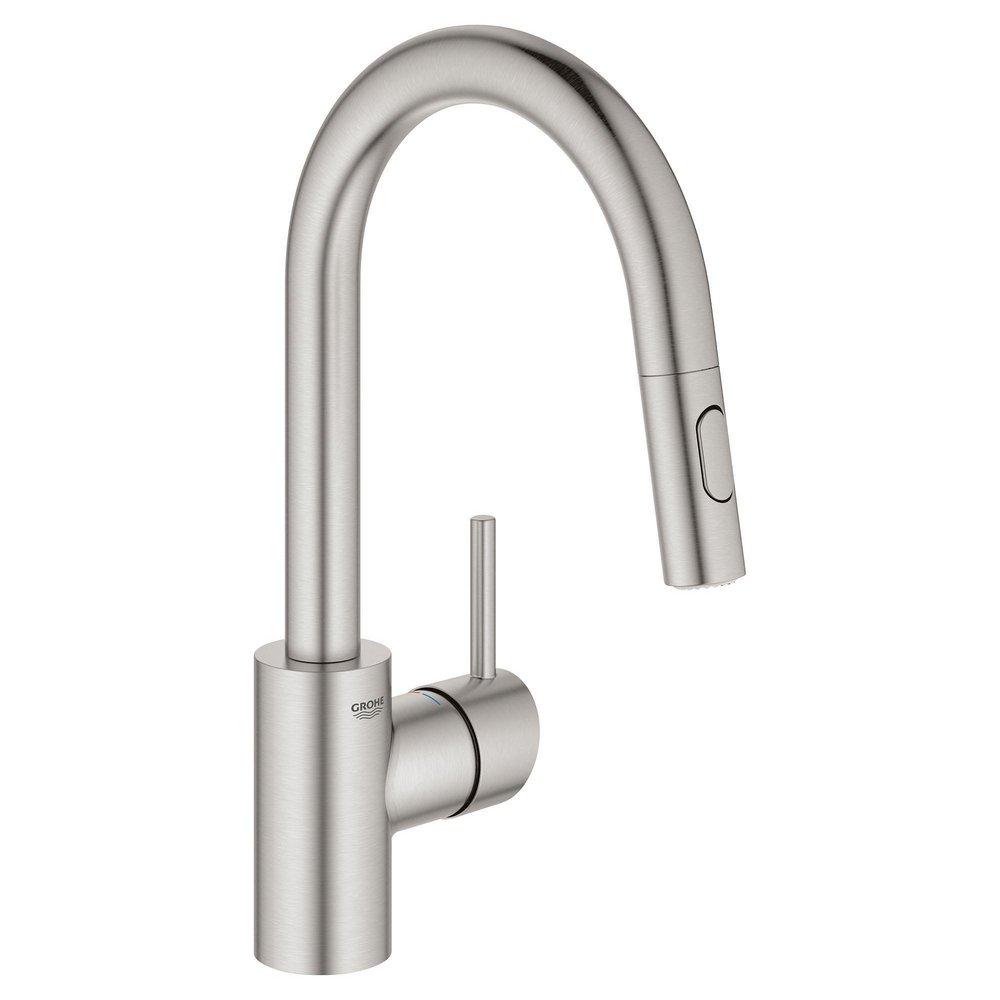 GROHE SuperSteel Infinity&trade; Single Lever Handle Bar Faucet 