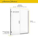 *CVR* FRAMELESS SWING DOOR AND PANE 