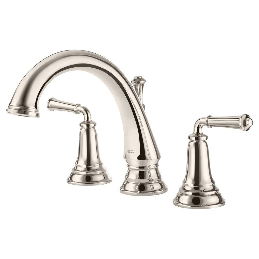 American Standard Polished Nickel Two Handle Roman Tub Faucet Trim Only 