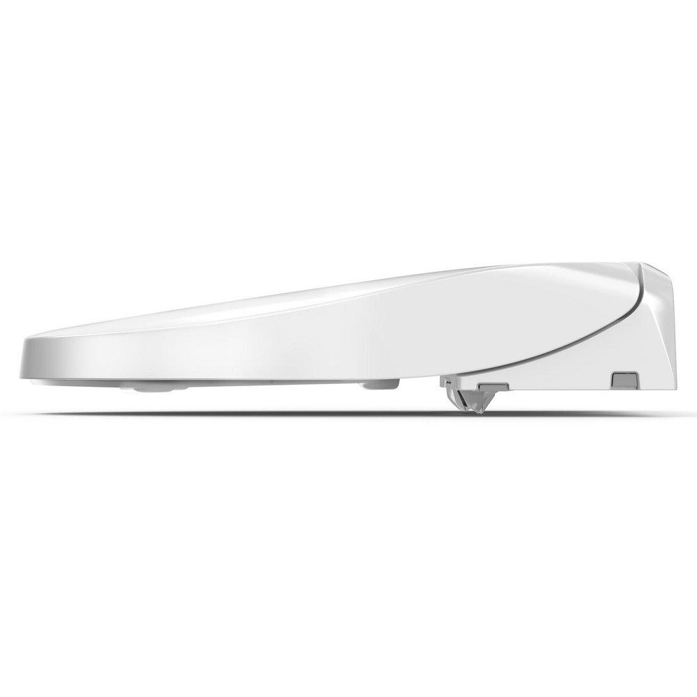 American Standard White Elongated Closed Front Toilet Seat 