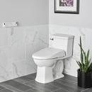 American Standard White Elongated Closed Front Toilet Seat 